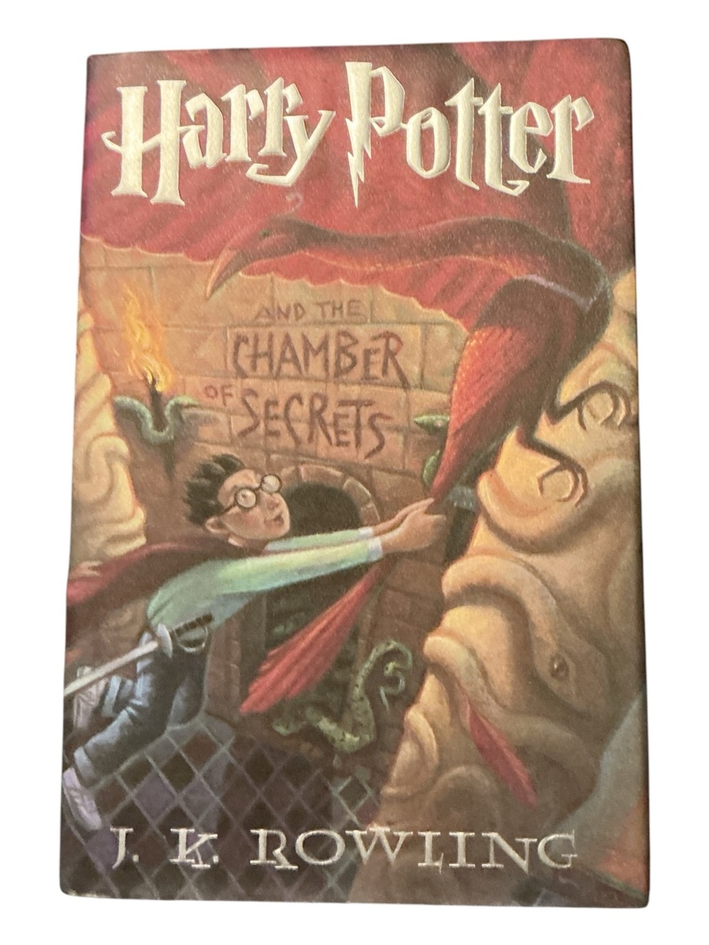 Harry Potter and the Chamber of Secrets Hardcover - (Red)